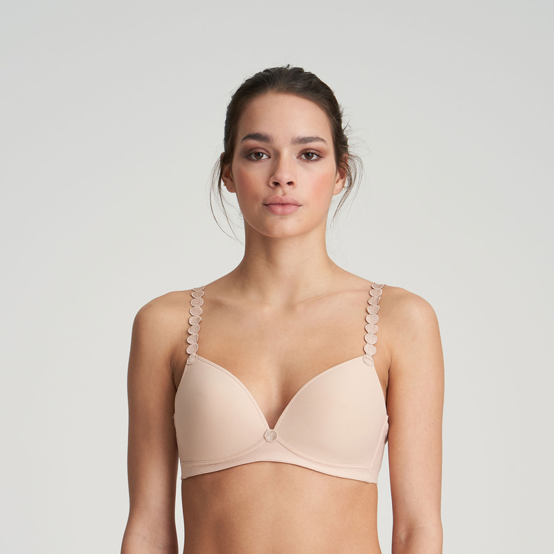 Voorgevormde Bh Zonder Beugel in het Caffe latte