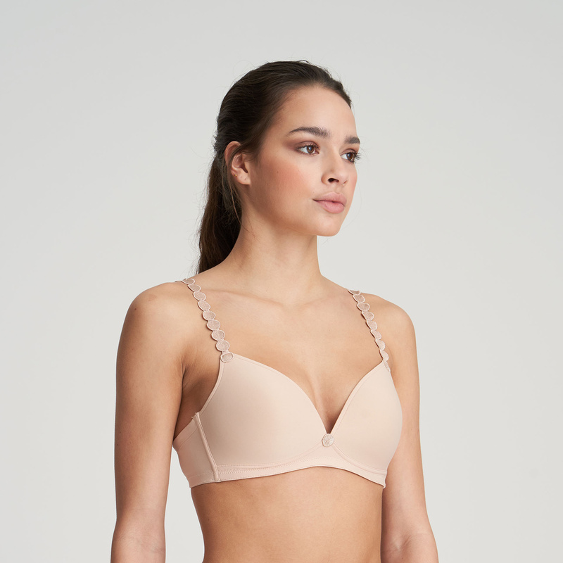 Voorgevormde Bh Zonder Beugel in het Caffe latte