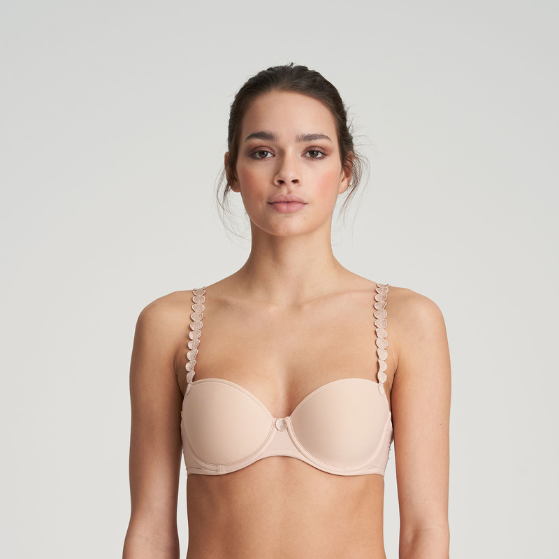 Voorgevormde Balconette Bh en Café au lait