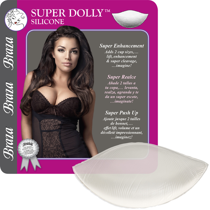 Silicone Pads Super Dolly in het Transparant