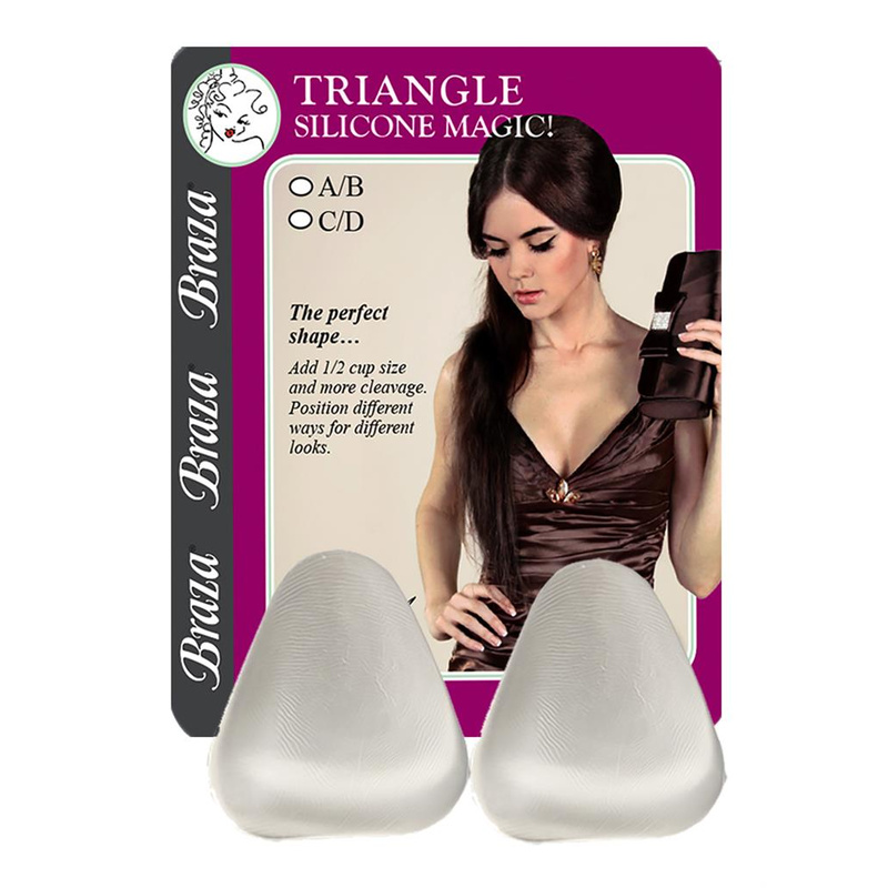 Silicone Pads Triangle in het Transparant