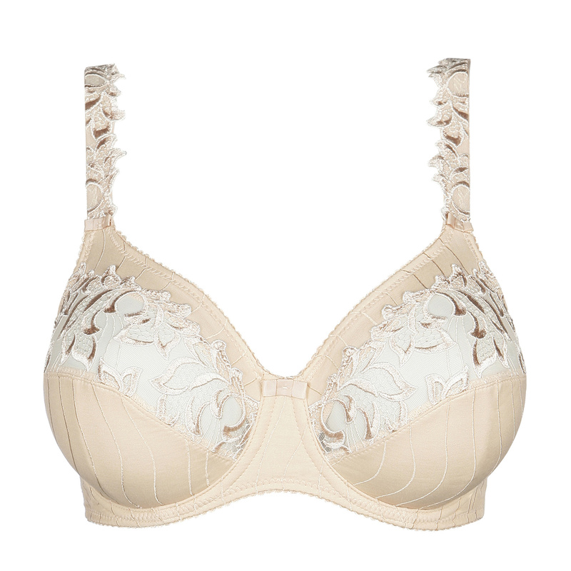 Comfort Beugel Bh | Cup F-h in het Caffe latte