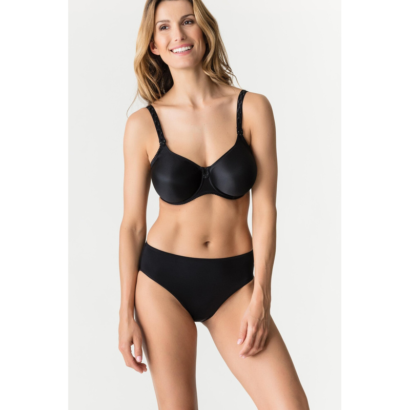Satin Beugel Beha Naadloos in het Zwart
