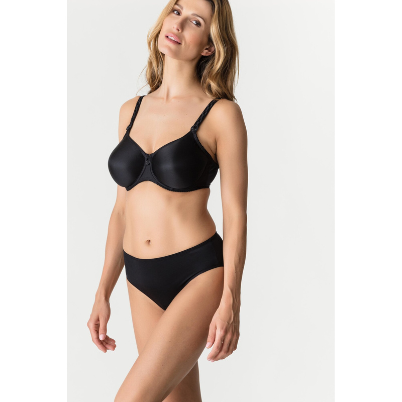 Satin Beugel Beha Naadloos in het Zwart