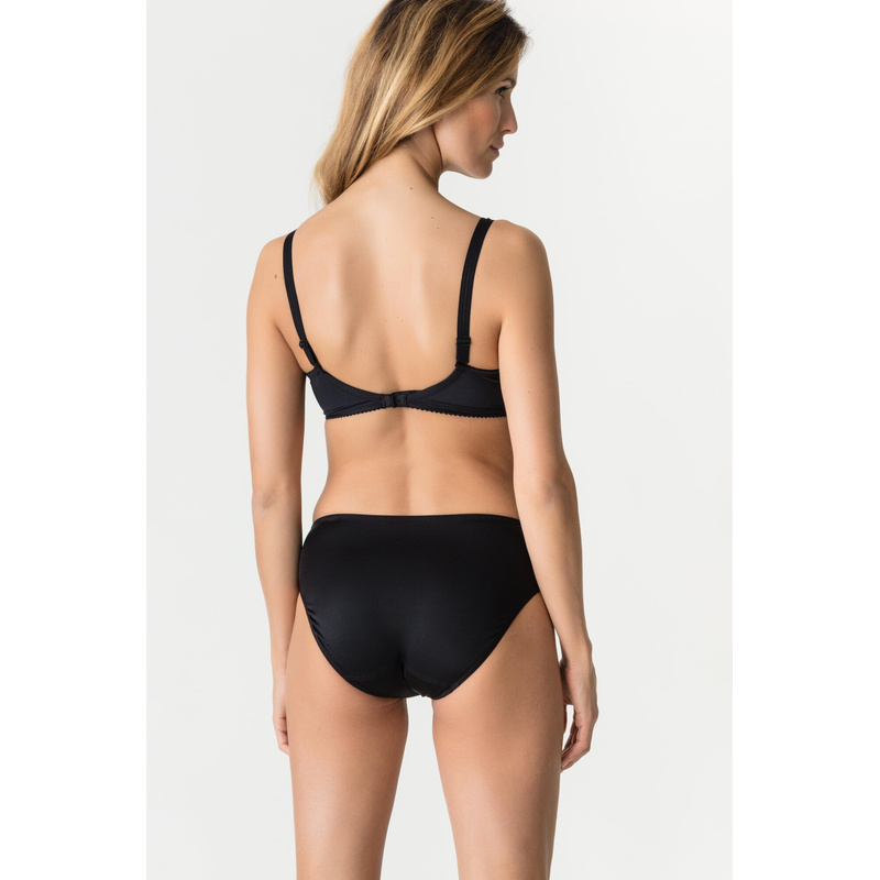 Satin Beugel Beha Naadloos in het Zwart