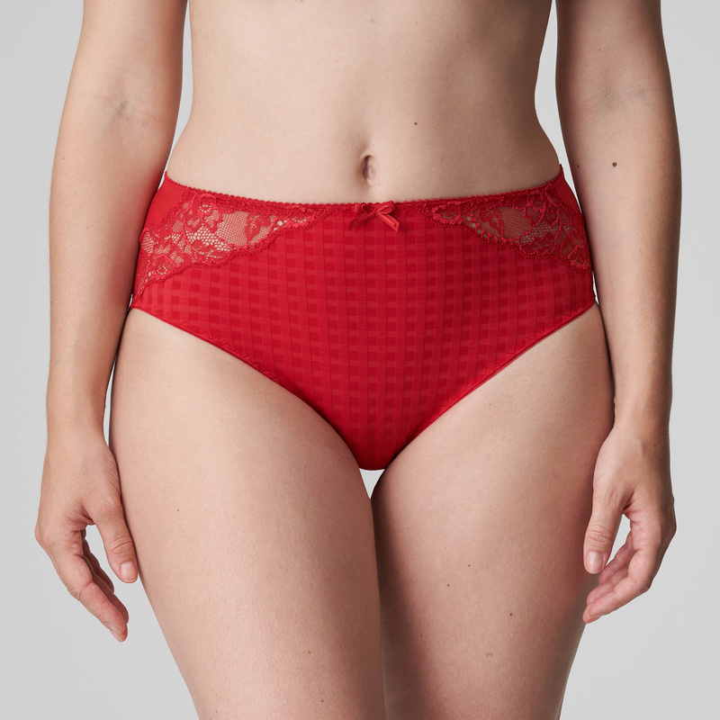 Tailleslip en Scarlet