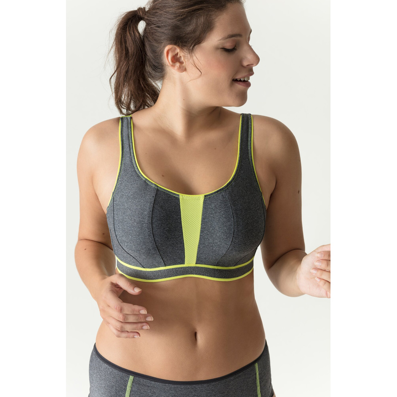 Sport Bh Met Beugel in het Cosmic grey