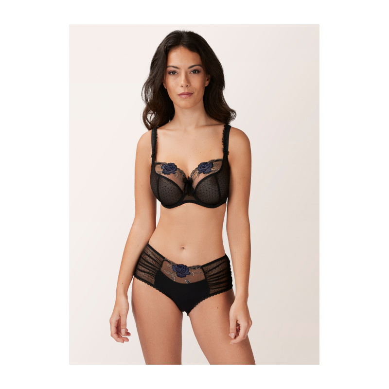 Tailleslip in het Noir