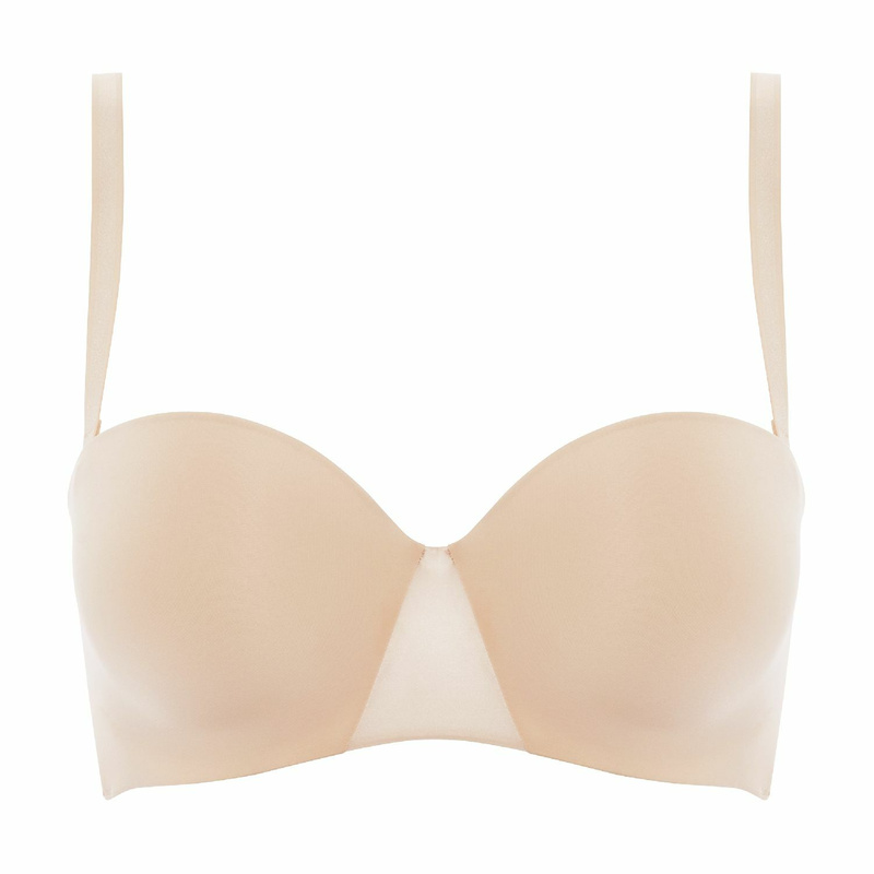 Bandeau Bh in het Goudkleurig beige