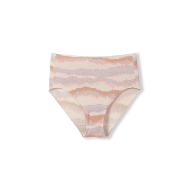 Natural Skin Midi Brief in het Star white print