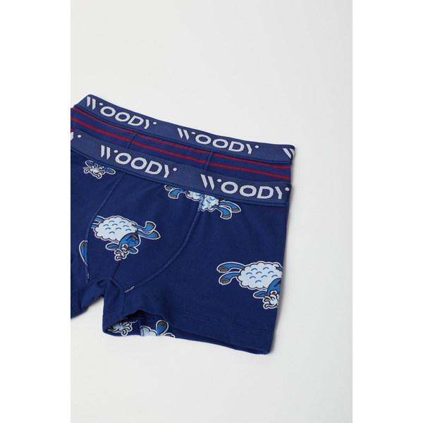 Jongens Duopack Short - Woody - Ondergoed jongens