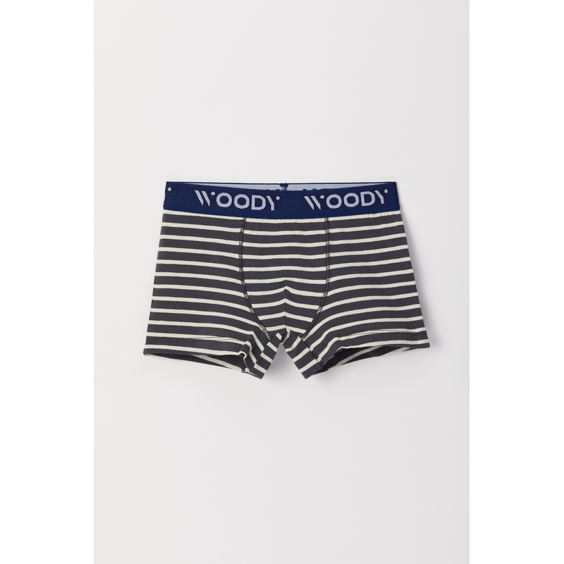 Jongens Boxer Duopack en Antraciet