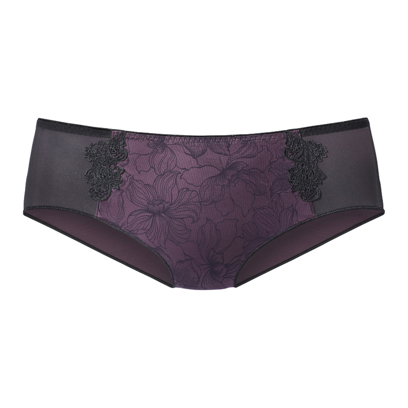 Panty in het Aubergine