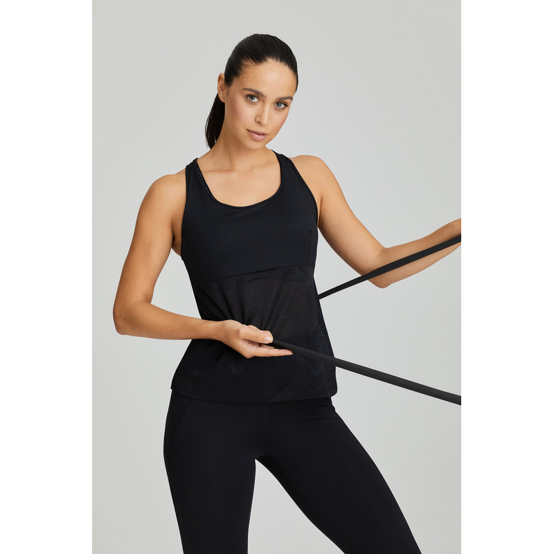 Sport Top en Noir