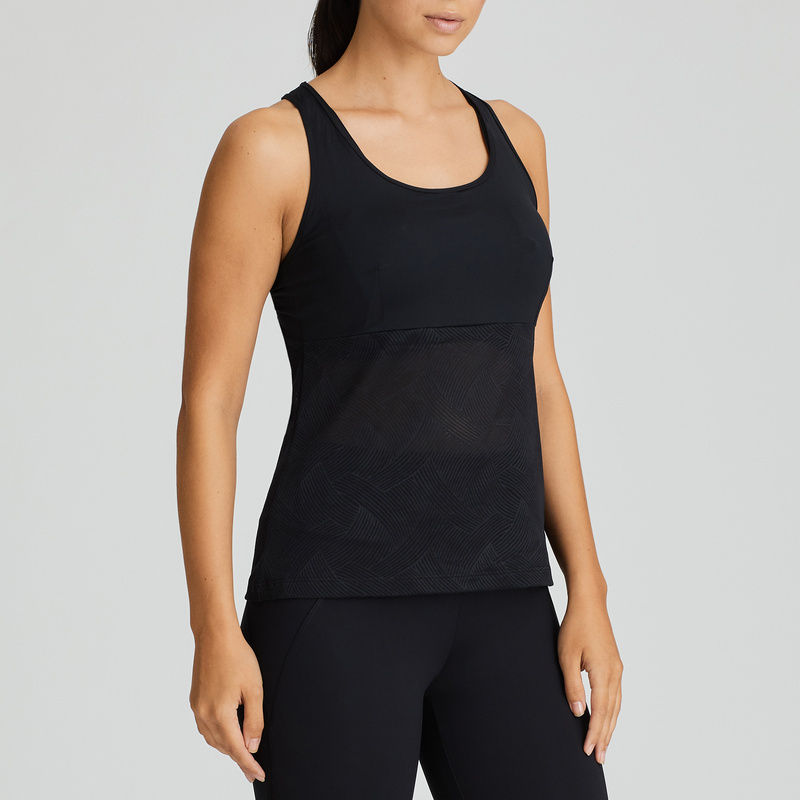 Sport Top en Noir