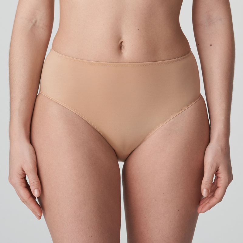 Satin Tailleslip in het Cognac Satin Tailleslip in het Cognac