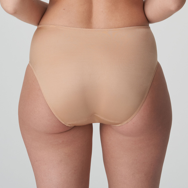 Satin Tailleslip in het Cognac Satin Tailleslip in het Cognac