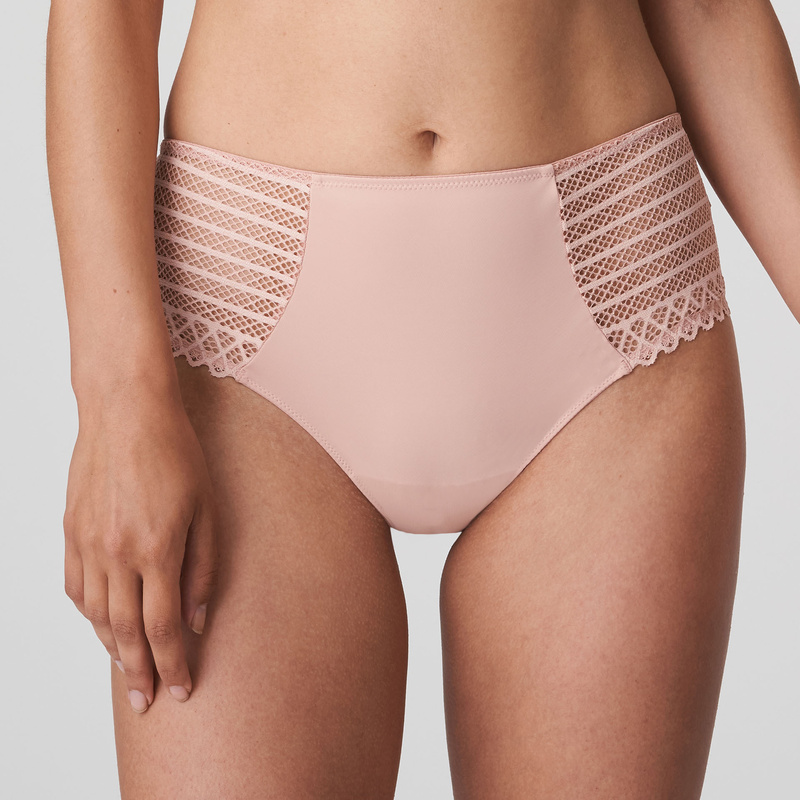 Tailleslip in het Powder rose