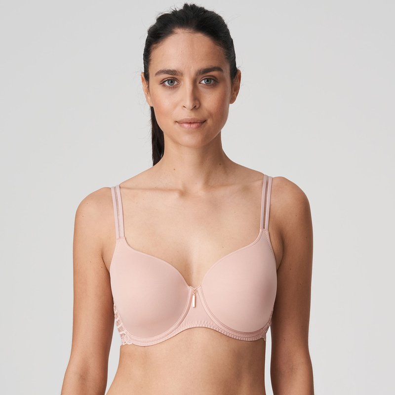 Voorgevormde Bh Hartvorm in het Powder rose