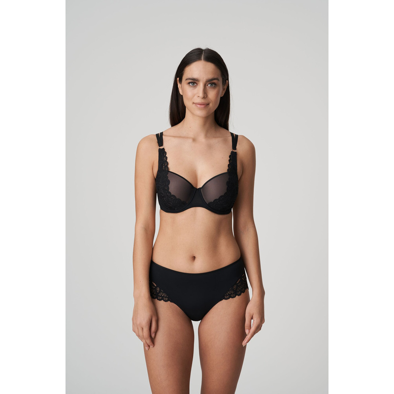 Voorgevormde Balconette Bh in het Zwart Voorgevormde Balconette Bh in het Zwart