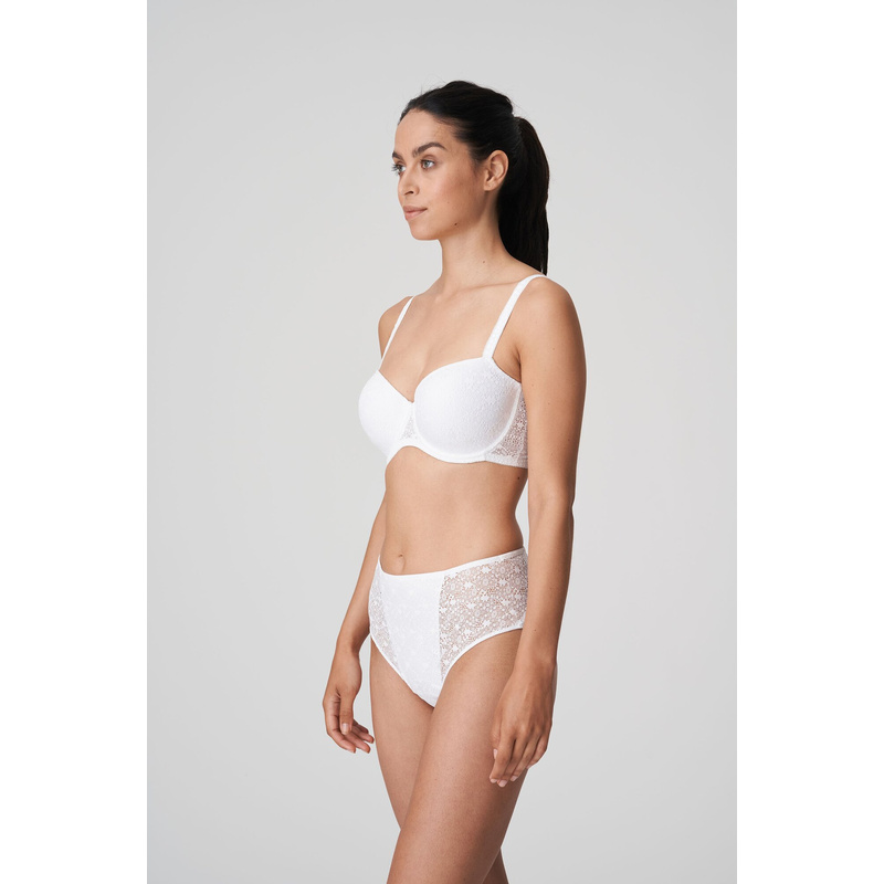 Tailleslip in het Wit