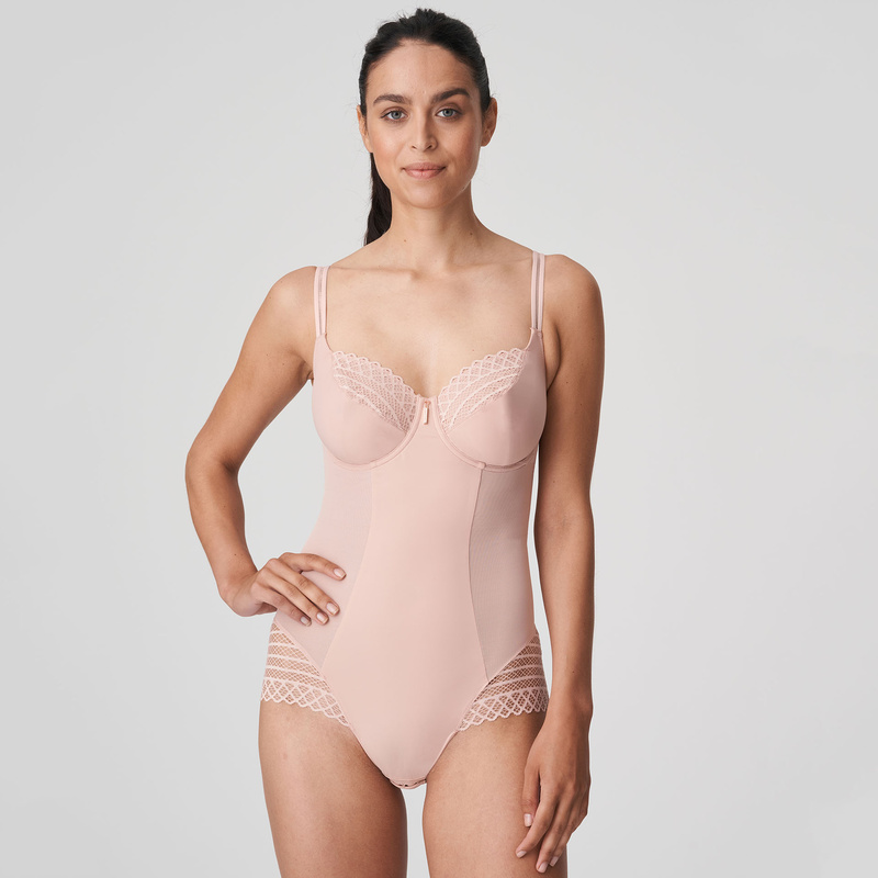 Body Met Beugel in het Powder rose