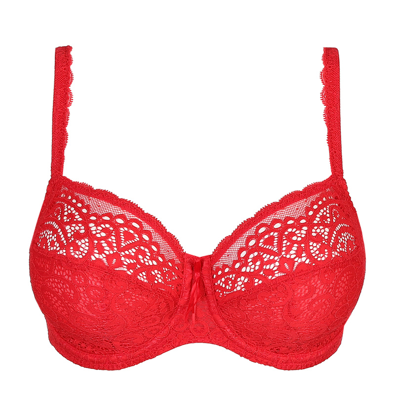 Beugel Bh | Cup C-e in het Scarlet