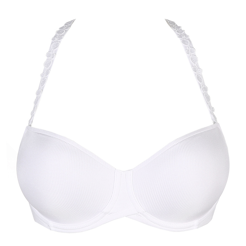 Voorgevormde Strapless Bh | Cup E-g in het Wit
