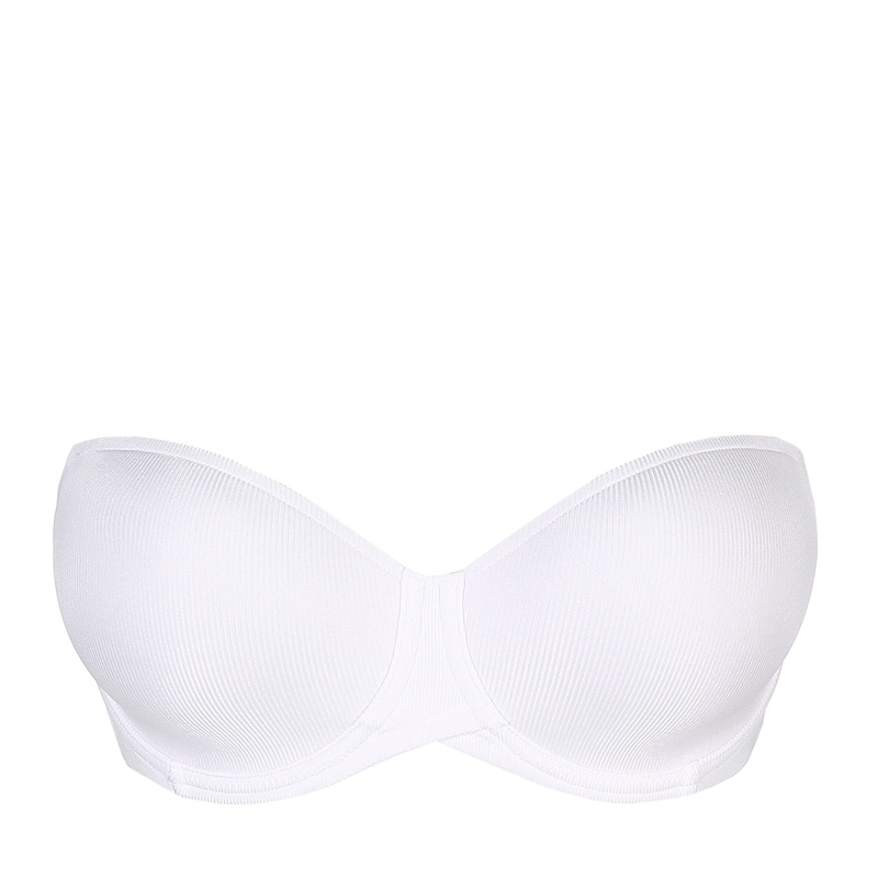 Voorgevormde Strapless Bh | Cup E-g in het Wit