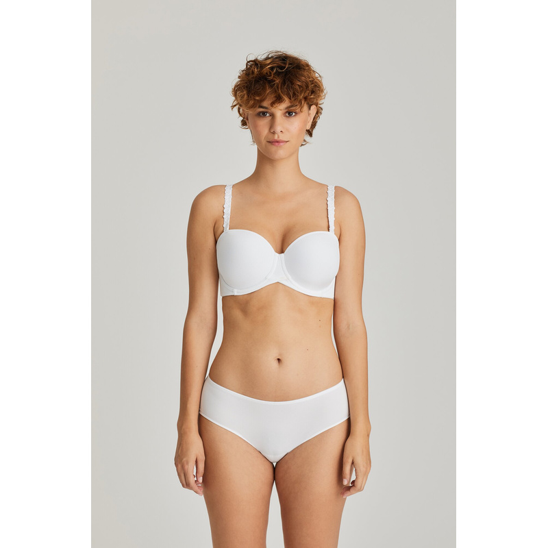 Voorgevormde Strapless Bh | Cup E-g in het Wit