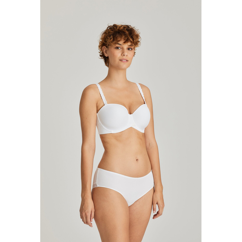 Voorgevormde Strapless Bh | Cup E-g in het Wit