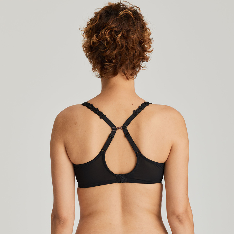 Niet Voorgevormde Balconnet Bh | Cup C-e in het Zwart