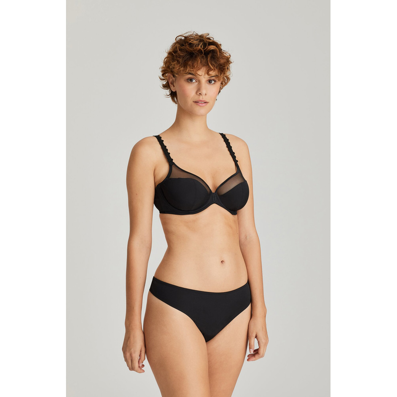 Niet Voorgevormde Balconnet Bh | Cup C-e in het Zwart