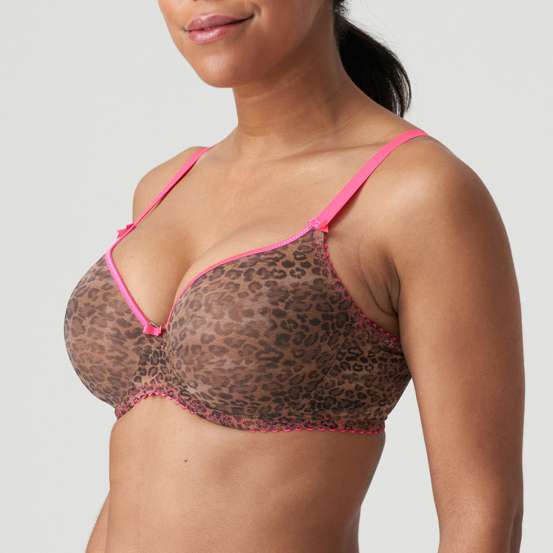 Voorgevormde Bh Hartvorm in het Cheetah