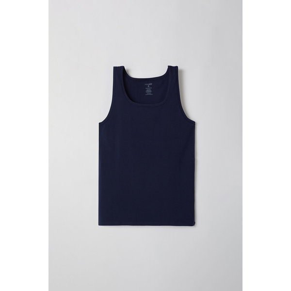 Singlet Marine Blauw - Woody - Herenondergoed