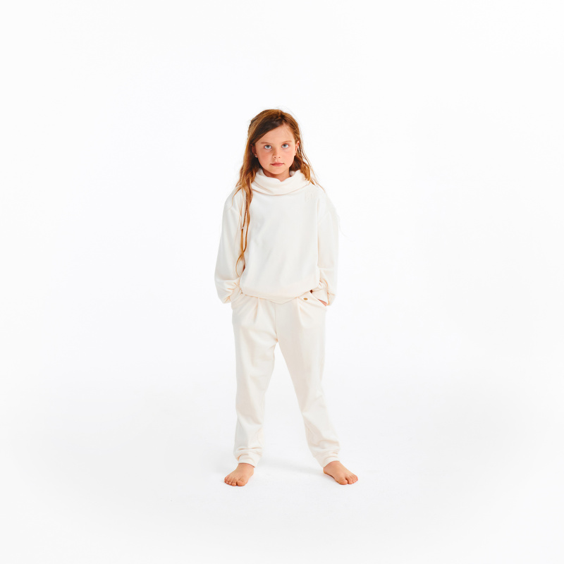 Pyjama Meisjes in het Gebroken wit