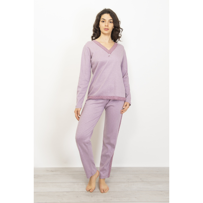 Pyjama in het Lavendel
