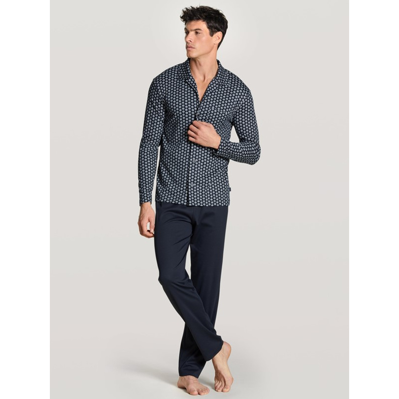 Pyjama Lange Broek in het Dark lapis blue Pyjama Lange Broek in het Dark lapis blue