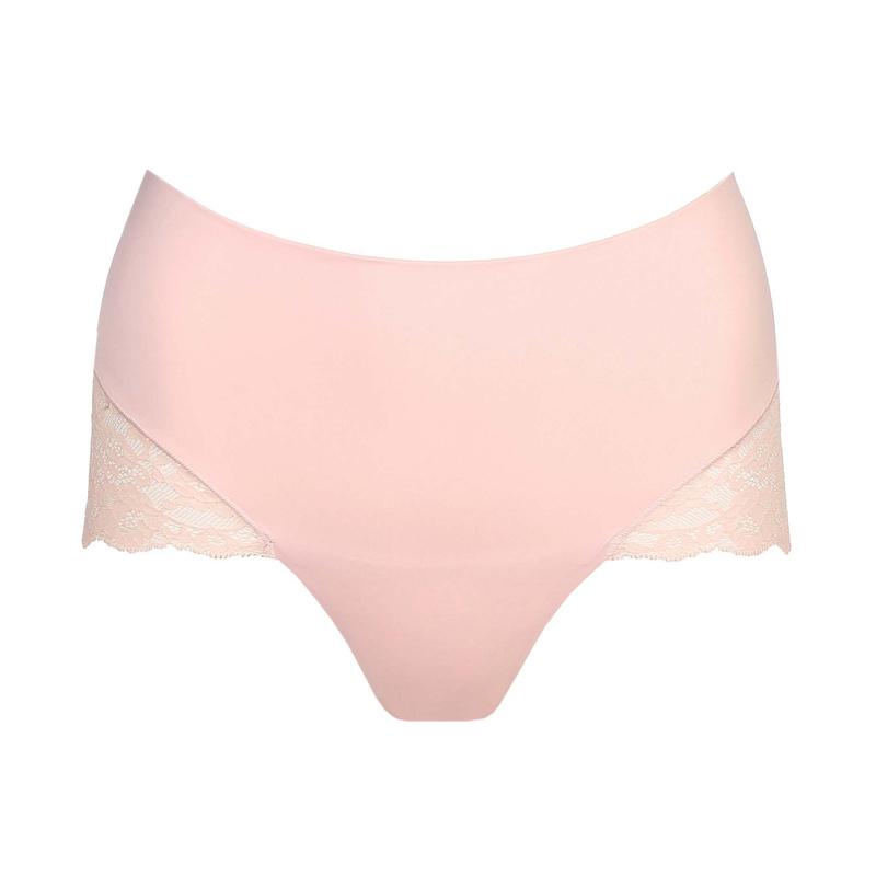 Corrigerende Tailleslip In Kant in het Pearly pink