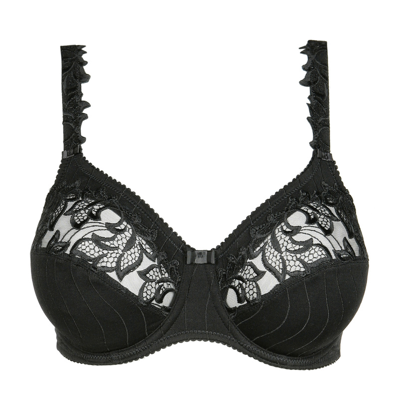 Comfort Beugel Bh | Cup F-h in het Zwart