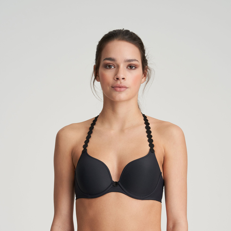 Voorgevormde Bh Hartvorm in het Charbon Voorgevormde Bh Hartvorm in het Charbon