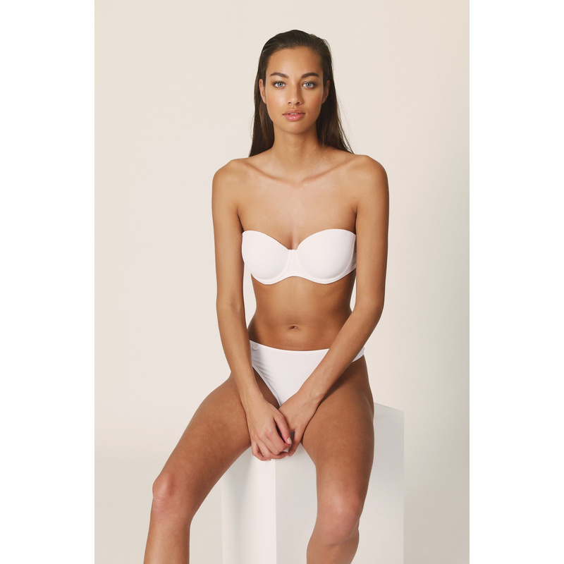 Tom Strapless Beha in het Wit