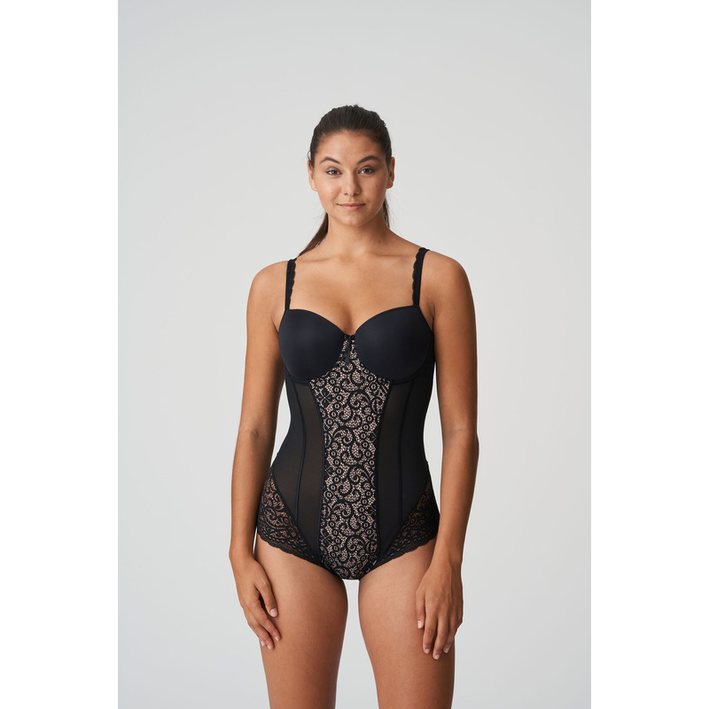 Body Met Moussecups in het Zwart Body Met Moussecups in het Zwart