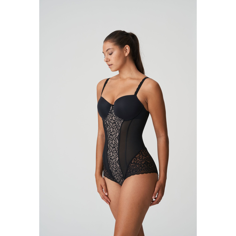 Body Met Moussecups in het Zwart Body Met Moussecups in het Zwart