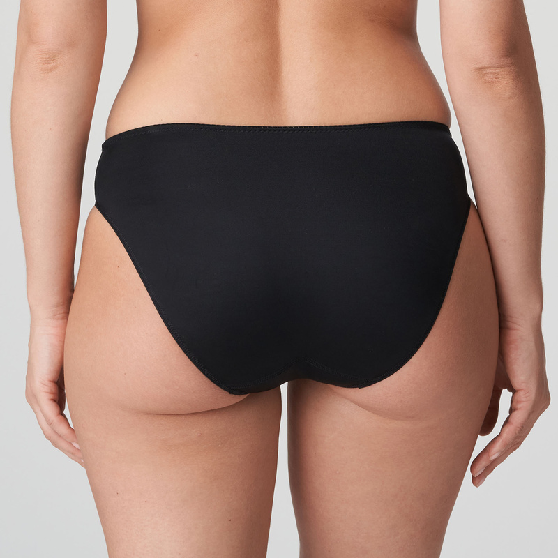 Satin Rioslip in het Zwart