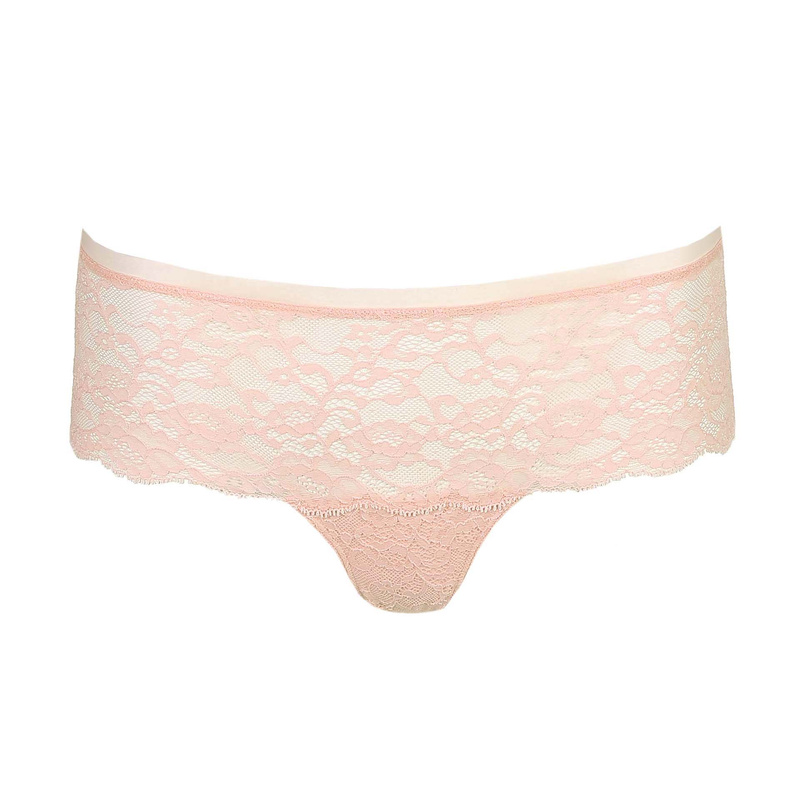 Short Met Kant in het Pearly pink