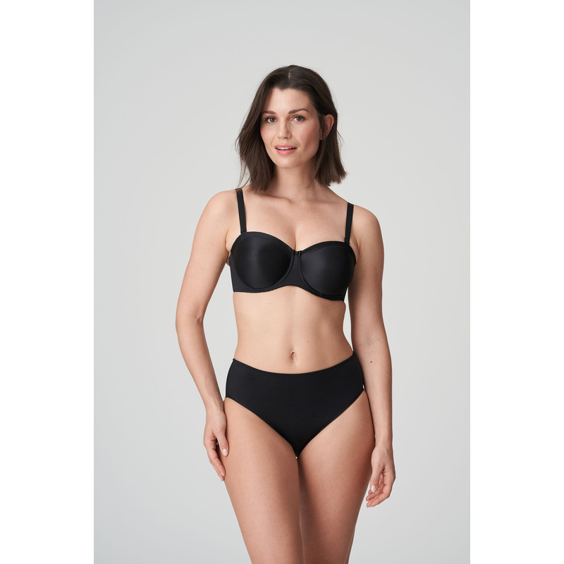 Satin Tailleslip in het Zwart Satin Tailleslip in het Zwart