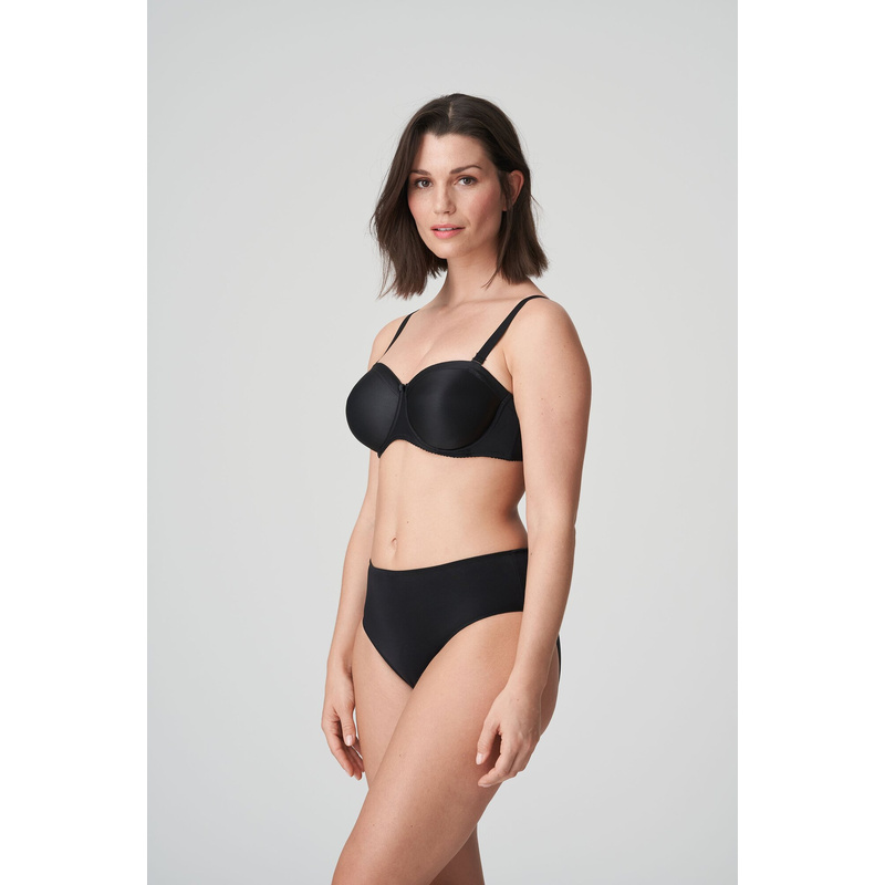 Satin Tailleslip in het Zwart Satin Tailleslip in het Zwart