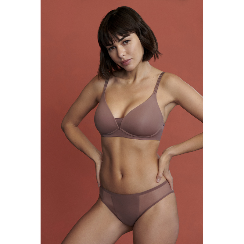 Rioslip en Satin taupe Rioslip en Satin taupe