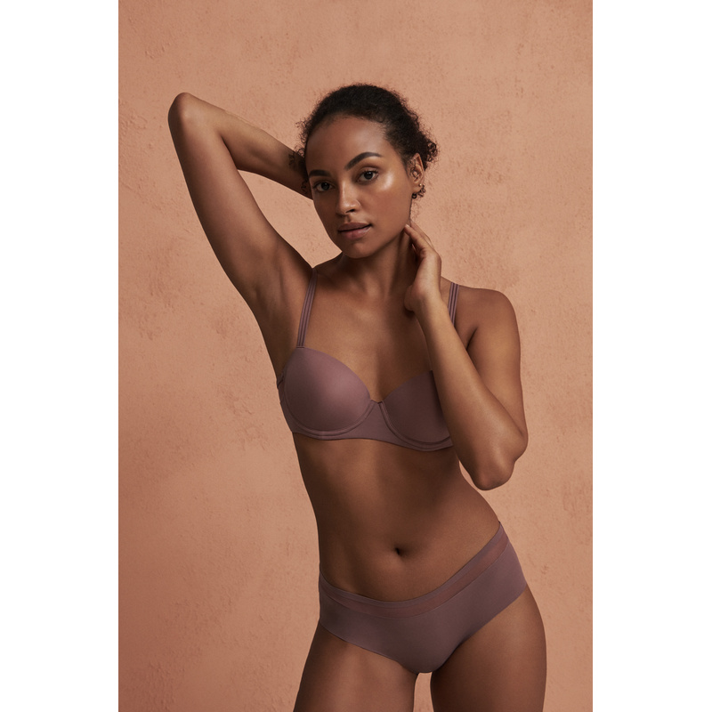 Short en Satin taupe Short en Satin taupe